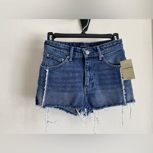 NWT Lucky Brand Hi Rise Denim Shorts 24